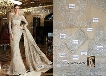 Load image into Gallery viewer, Maria.B Embroidered Saree BD-09