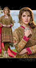 Load image into Gallery viewer, Ayesha Imran Bridal Chiffon Embroidery Suit With Chiffon Embroidered Dupatta
