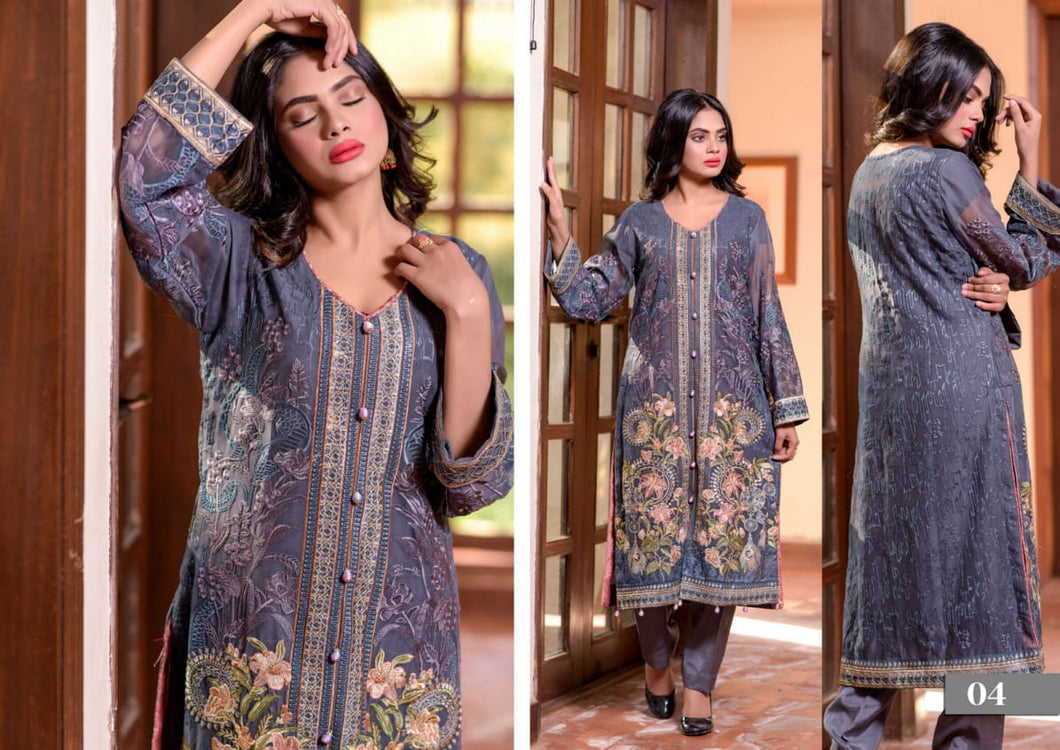 AK-LF20-V1-04 Al-Khadija Luxury Formal Collection Vol-1 - 2020