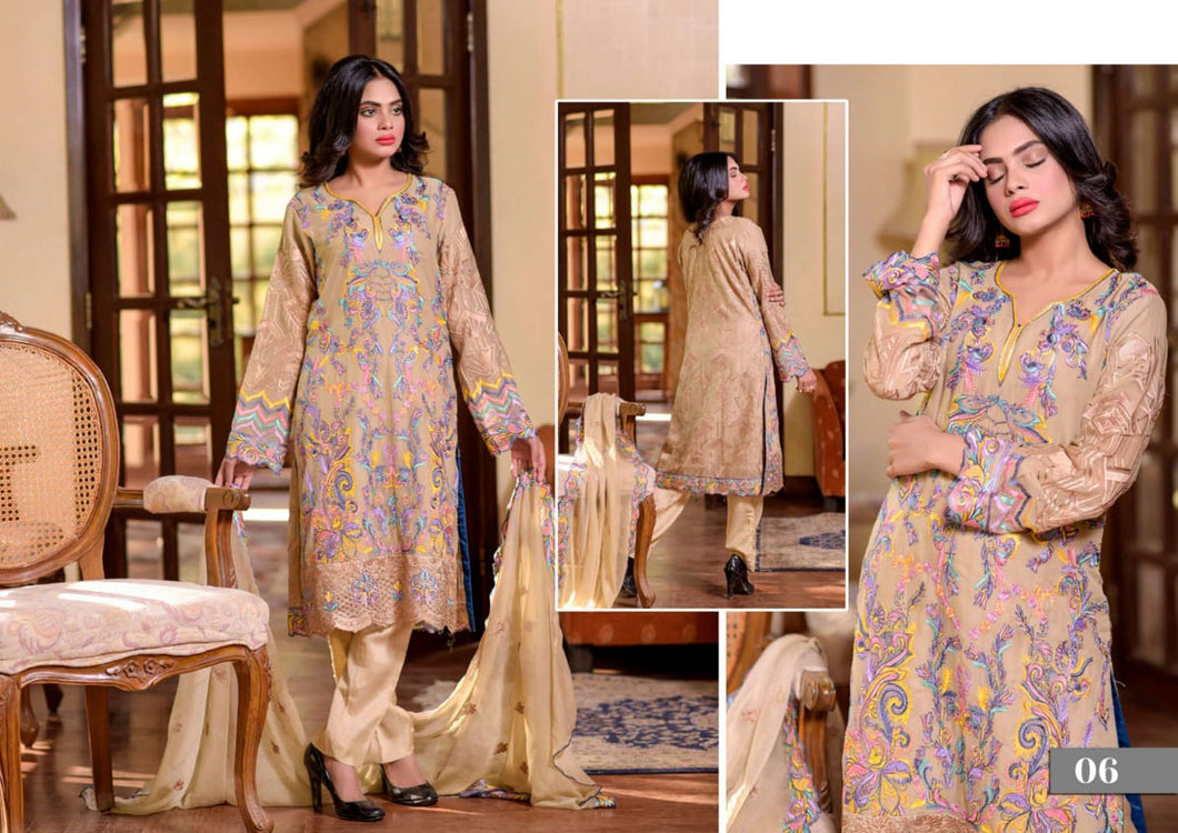 AK-LF20-V1-06 Al-Khadija Luxury Formal Collection Vol-1 - 2020