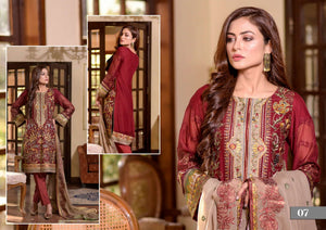 AK-LF20-V1-07 Al-Khadija Luxury Formal Collection Vol-1 - 2020